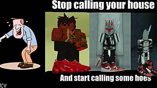 Het rik Roblox egirl elsker tjukk kuk