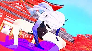 Skirk Shows Student How to Make Her Squirt in Genshin