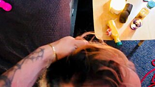 i can't get enough of rossi’s hentai blowjob with cum all over my face.