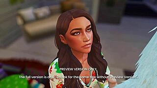 So this 3D hentai preview shows a very merry affair with cheating milf in sims style.