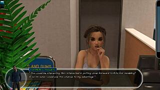 Teen Virgin Screams at Private Shop Audition!