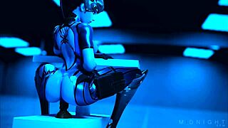 overwatch hmv pmv compilation features aqua cinema tribute in sfm feet fetish style