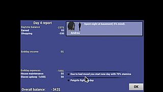 In cost of survival ep 2, I messed up with the sexy asian outfit and blowjob scene.