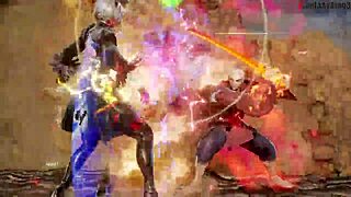 In this fantasy show, 2B takes a steamy bath before getting fucked in the shower. Full 1-hour 3D oppai movie on Sheer FantasyKing3.