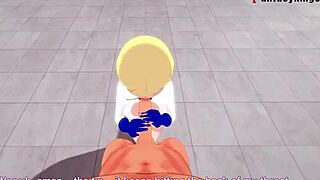 Power Girl and Superman in Fantasy Adventure