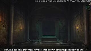 Fantasy quest failed chapter one part 5 hints at rough femdom moaning and orgasm in game.