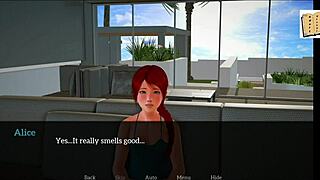 ¡Oh hombre, mi nueva familia episodio 36 tiene esta pelirroja de 18+ con tetas grandes chupando una polla monstruosa! ¿Quién mira? 😏