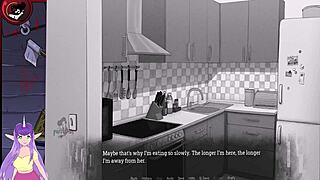 Brunette Babe With Big Tits Gets Sexy In Uncensored Hentai Game Scene Part 2