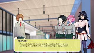 Hero sex academia part 26 gives nice choices with big tits blowjob action