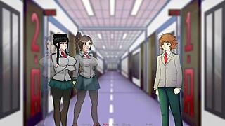 Hero sex academia part 26 gives nice choices with big tits blowjob action