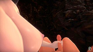 Fuyuko lets me suck her big tits while she blows my cock?