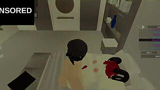 Come on, let's dive into this hot Roblox session with creampie assfucking and riding!