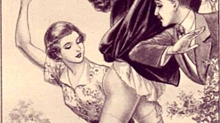 vintage erotic drawings come alive