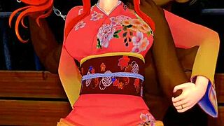 Vanessa veren gets fucked hard in outdoor 3d cum action with asian hentai!