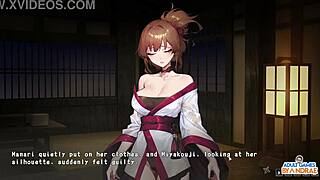Man, I’m back at it, banging Manari to boost her power as a half-demon shinobi in episode 4!
