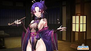 Ep4 Provocando Manari de Novo para Aumentar Força em Meio-Demônio Shinobi com Encontros Gigantes.