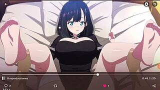 Anime scéna s intenzívnym sexom a detailnými pozíciami