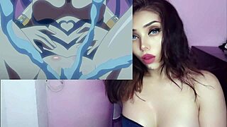 she turns into a succubus needing sensual encounters with strangers in hentai