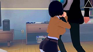 koikatsu mikasa eren have sex anime uncensored thereal3dstories