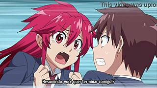 i’m obsessed with this succubus babe sucking cock to satisfy her hunger in hentai part 3