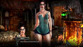 Big Tits Seduce In Total Drama Game With Countess In Crimson Part 03