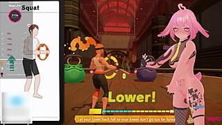 Bunny Girl Gets Interrupted During Workout For Steamy Encounter