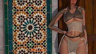 Intense fucking with big tits in 3d eternum game part 301. Added anime elements for realism.