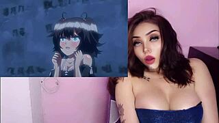 she turns into a succubus needing sensual encounters with strangers in hentai