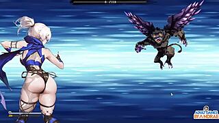 Ugh, I’m hooked on Ep5 Manari cowgirl half-demon shinobi sex