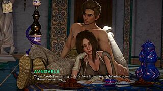 Intense fucking with big tits in 3d eternum game part 301. Added anime elements for realism.