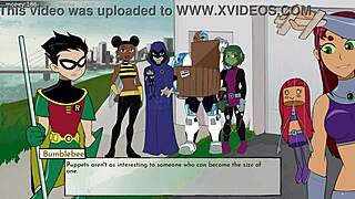 18titans part 36, wanna play with that sex doll parody?