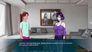 step mom’s steamy blowjob in sexnote part 9, what’s next for this family parody?
