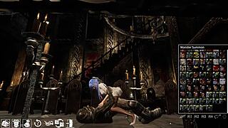 what's up with this sxh gallery enemy 01 in pantyhose action?