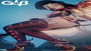 General Butch Mercy Overwatch Compilation in Wild 3D Action