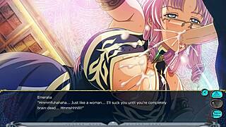 Funbag Fantasy HS-1 Emeralia dives into hardcore hentai fantasy action. Get ready for wild scenes!