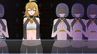 miharu gets brainwashed in hentai