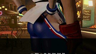 All Mannon Sex in 3D Street Fighter Parody