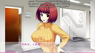 What if your first day at a swimsuit company involves intriguing big tits erotica in bikini?