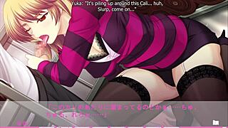 Erotica Yuuwaku Yuka Route 4 with Blowjob and Tit Celebration