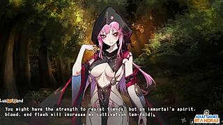 ep1 tells of manari, the half-demon shinobi, getting intimate