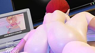 What if Jessie rides like a true cowgirl in this intriguing nude version of the hentai scene?