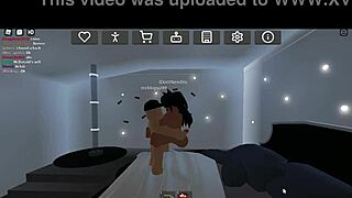 Chilling in the Roblox condo, just hanging out.