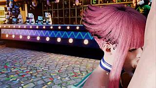 All Mannon Sex in 3D Street Fighter Parody