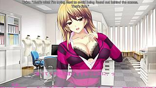 Erotica Yuuwaku Yuka Route 4 with Blowjob and Tit Celebration