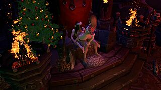 Anal on Santa’s Lap - A Naughty Christmas Tale