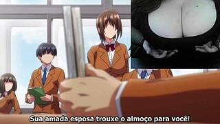 Donc dans Hatsukoi Jikan ep 2 part 1, ce personnage nerd huilé avec gros tétons fait solo en jeu de costume softcore, tout en style hentai pt-br avec vibes Ivy.