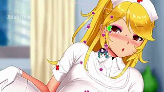Ingrid stars in Oppai Muse hentai game part 4 with wild moves.