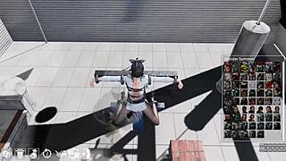 Jeu Swordxhime montre scènes bondage avec Ennemi 84 en 3D Hentai