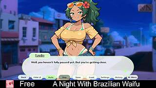 A Night Filled With Brazilian Waifu Temptations In Erotic Game