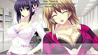 Erotica Yuuwaku Yuka Route 4 with Blowjob and Tit Celebration